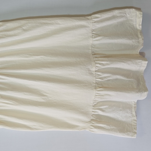 Old Navy Crochet Tank Dress Size L 10/12 Ivory Cottagecore Boho - Picture 3 of 7